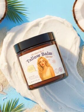 No Crap In It Tallow Balm Coconut - Nourishing Face & Body Cream